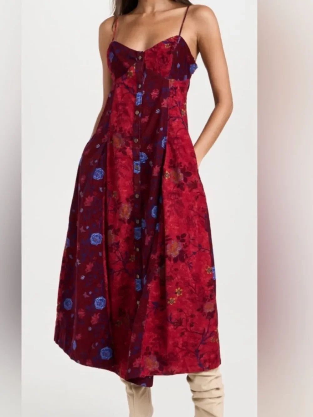 Free People Gail MIDI Dress size XS